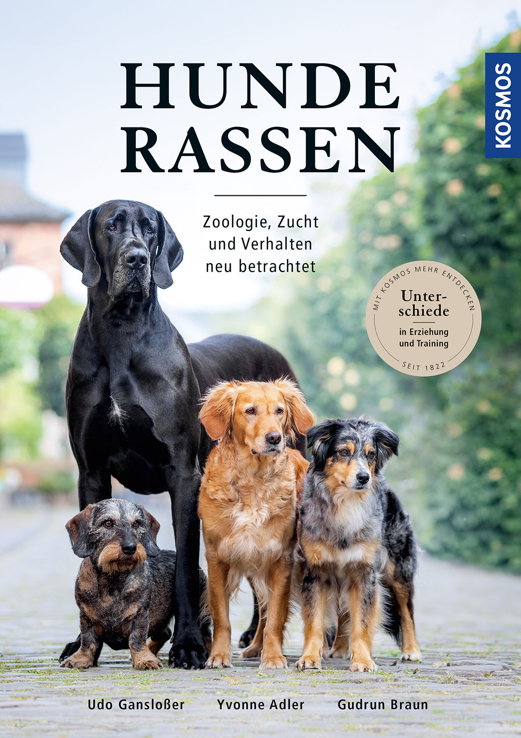 Buchcover Hunderassen Kosmos Verlag