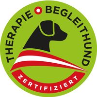 Logo zertifizierter Therapiebegleithund